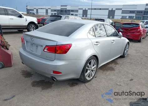 2006 Lexus Is 350 z USA, uszkodzony, nr VIN JTHBE262765006256